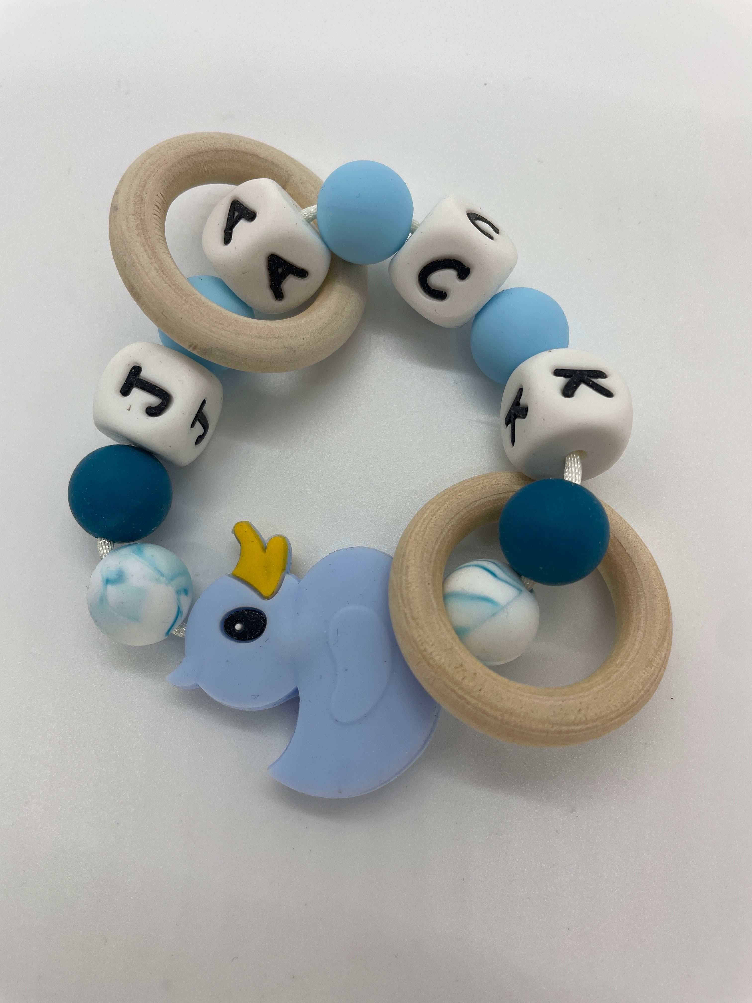 Personalized teether ring- Jack