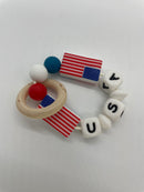 Silicone Teething Ring- USA