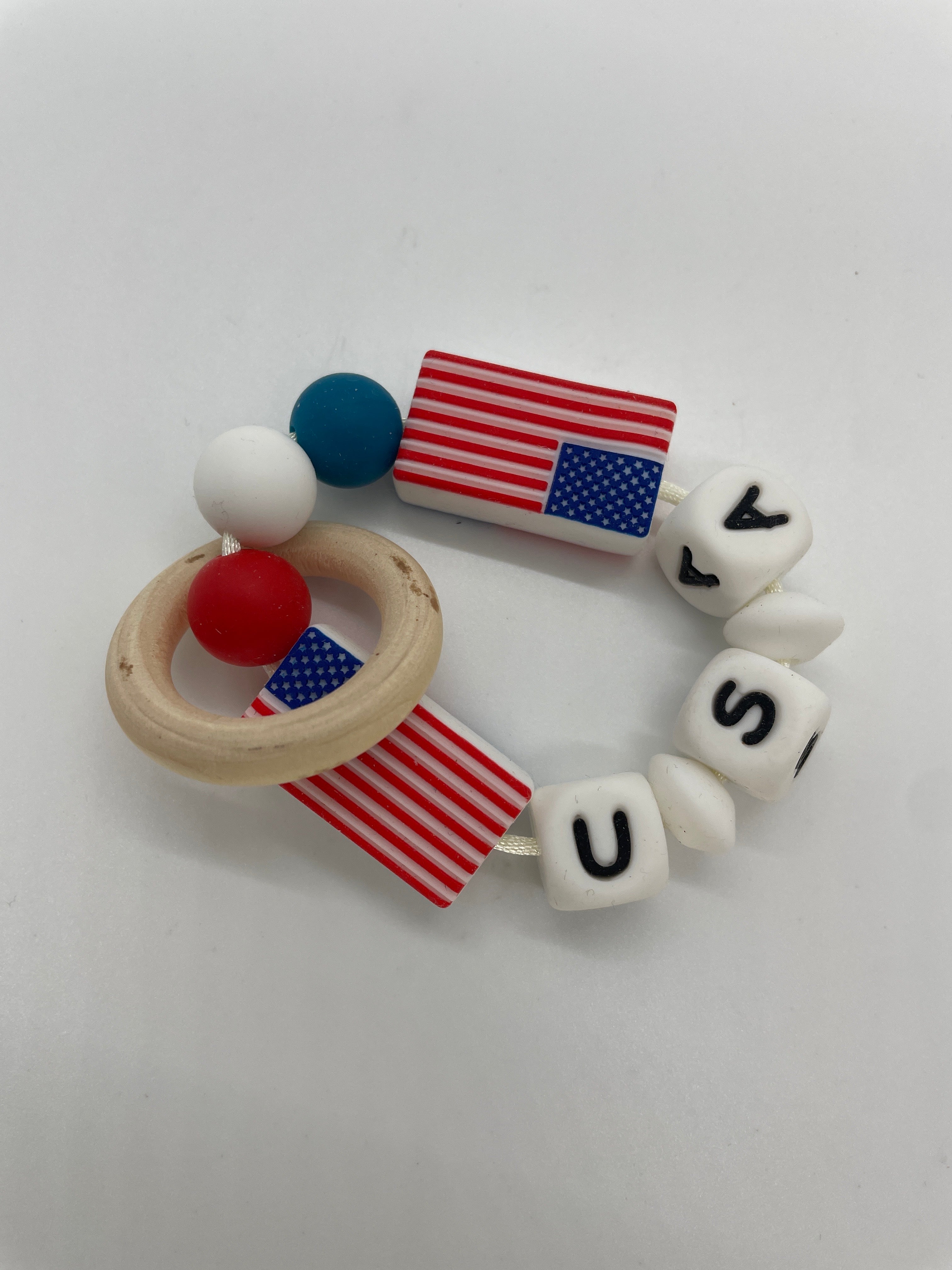 Silicone Teething Ring- USA