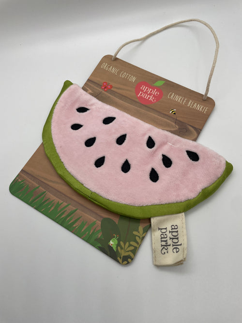 Apple Park Crinkle Watermelon Blankie