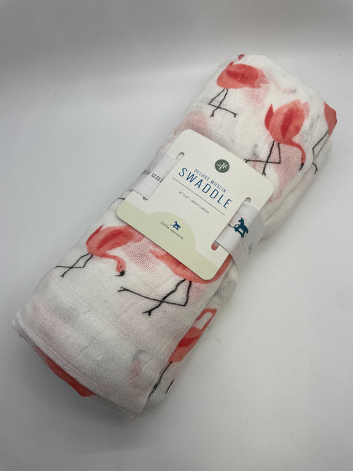 Little Unicorn "Pink Ladies" Swaddle Blanket