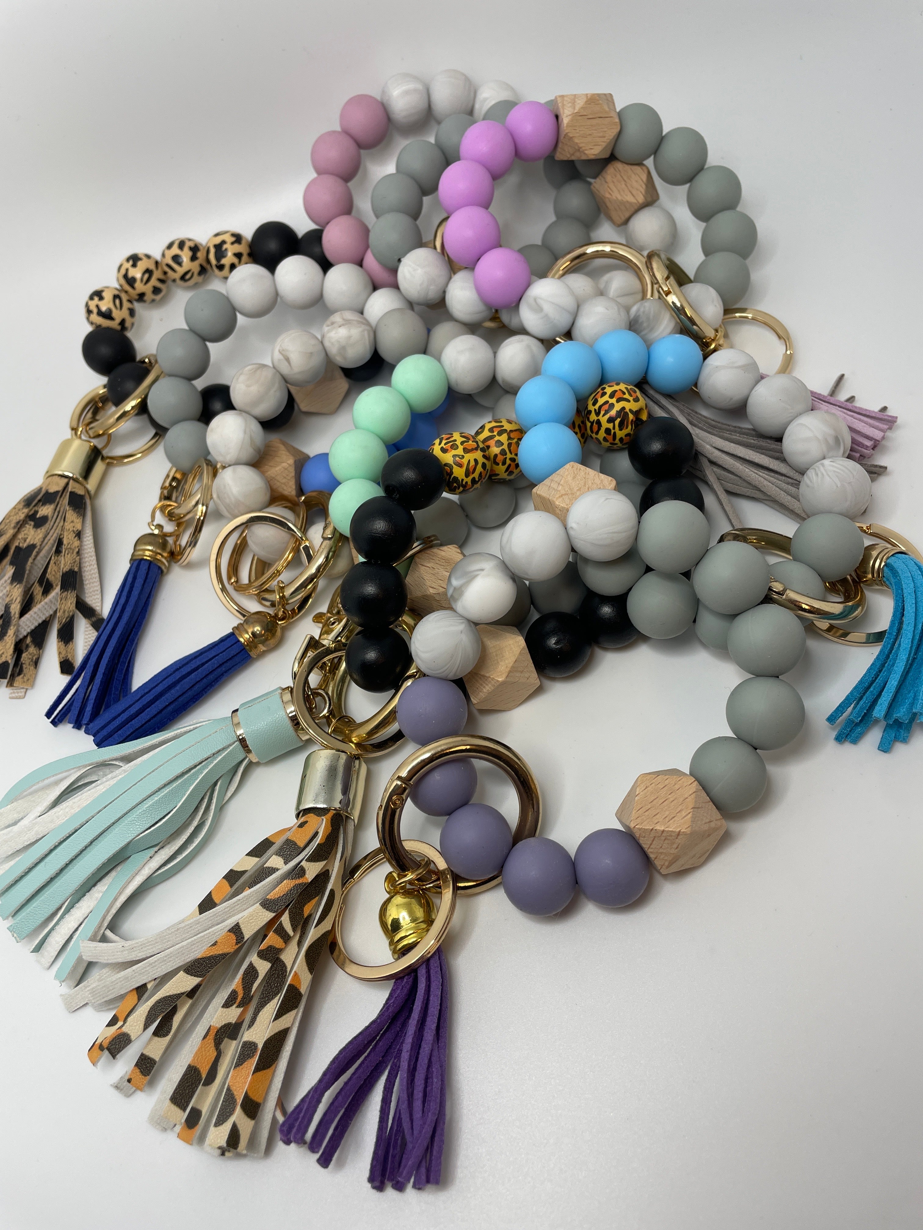 Silicone Wristlet Keyring