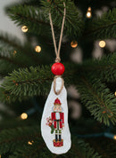 Nutcracker Oyster Shell Ornaments