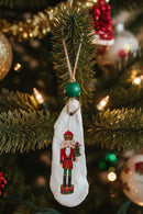 Nutcracker Oyster Shell Ornaments