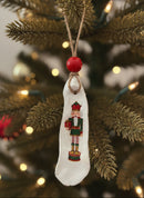Nutcracker Oyster Shell Ornaments