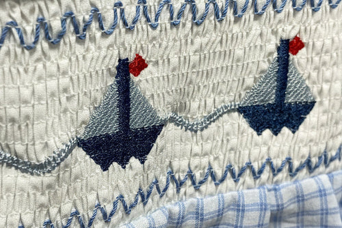 18-24 Mo. Sailboat Romper