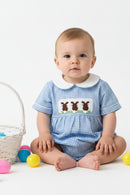 6-9 Mo. Brown Bunny Romper