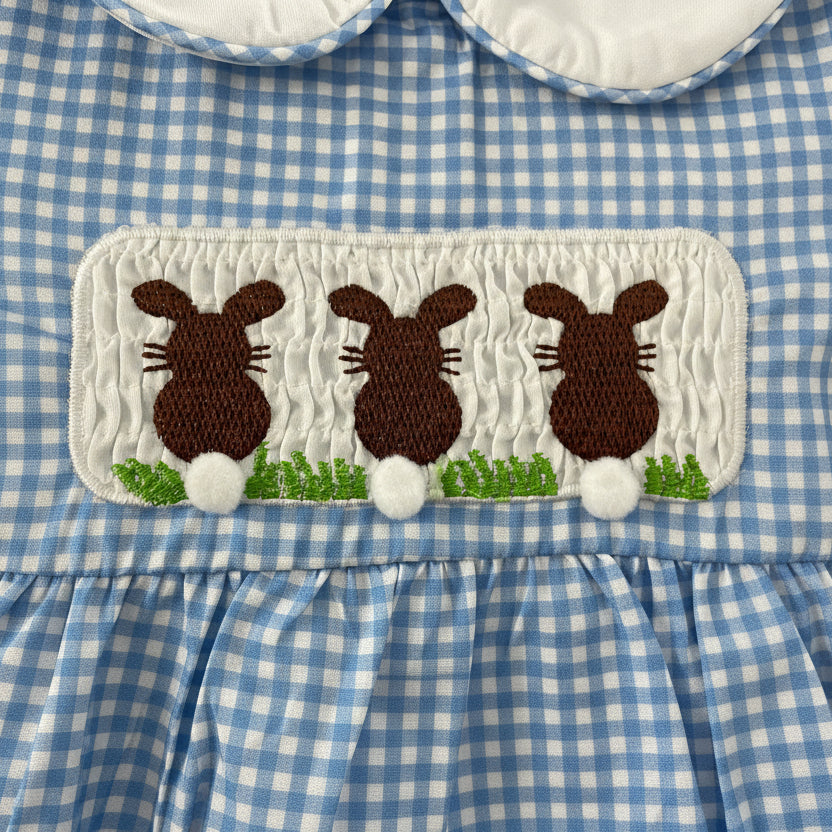 6-9 Mo. Brown Bunny Romper