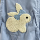 9-12 Mo. Blue Bunny Romper
