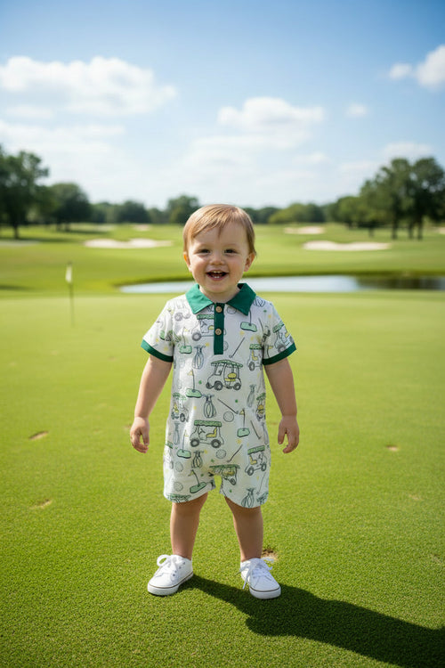 12-18 Mo. Golf Romper