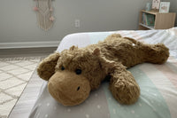 Weighted Highland Cow Stuffy