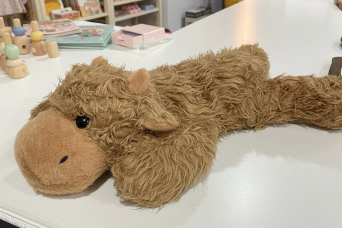 Weighted Highland Cow Stuffy