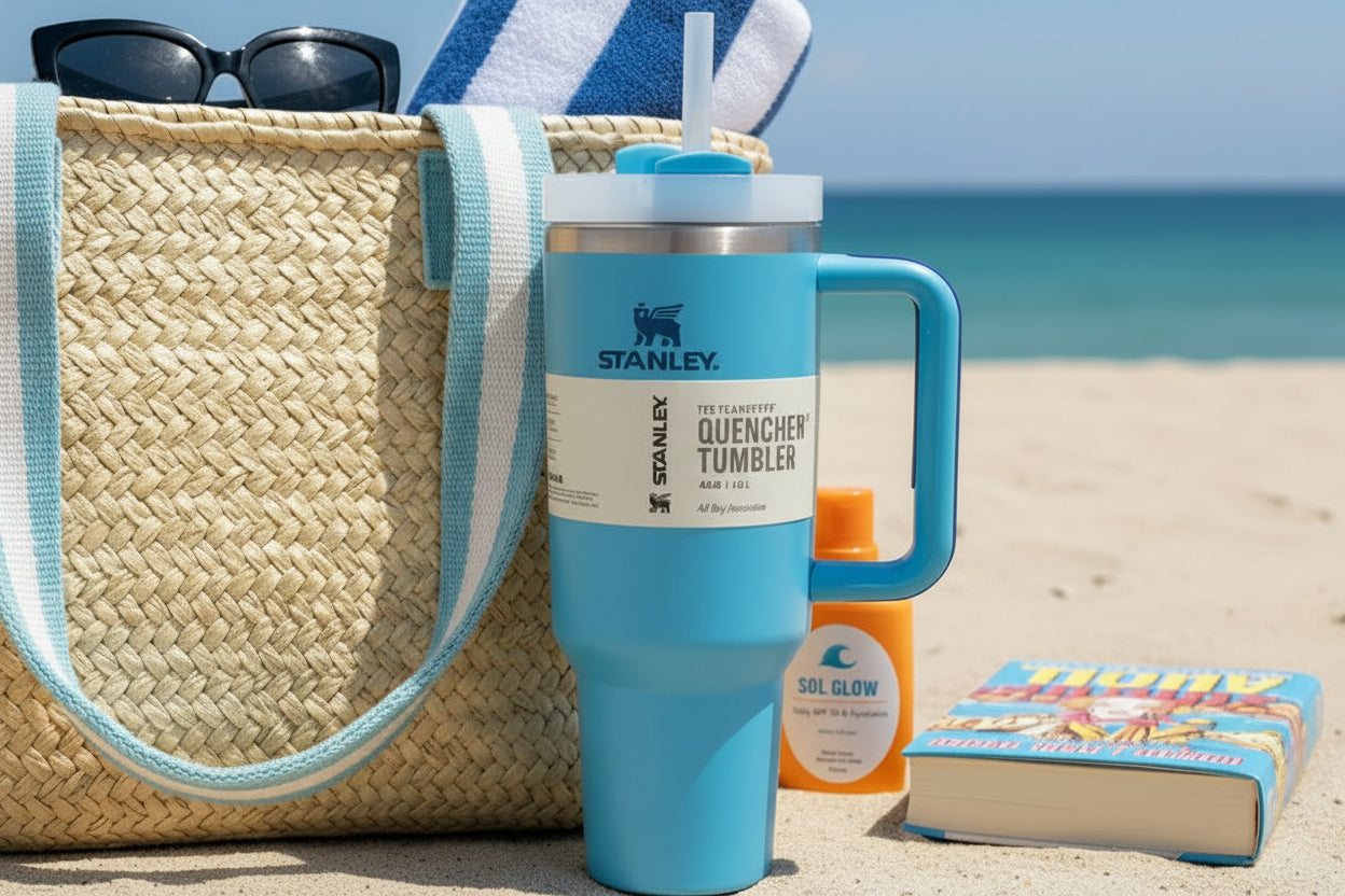 Stanley Quencher H2.0 Flowstate Tumbler- Blue