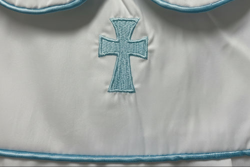 12-18 Month Cross Embroidered Jumpsuit
