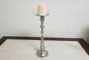 Metal Pillar Candle Holder