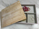 Pink Lidded Jewelry Organizer