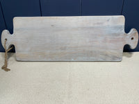 Whitewashed Bread Board
