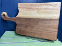 Large Live-Edge Handled Charcuterie Board