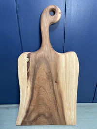 Large Live-Edge Handled Charcuterie Board