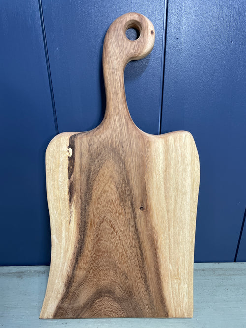 Large Live-Edge Handled Charcuterie Board