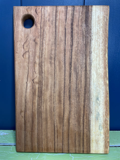 Medium Live Edge Board with Hanging Hole - Custom Engraving $14.99 Extra
