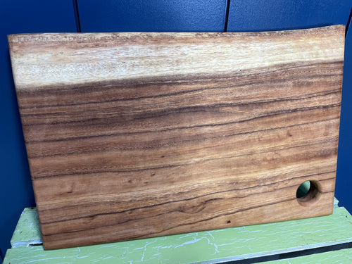 Medium Live Edge Board with Hanging Hole - Custom Engraving $14.99 Extra