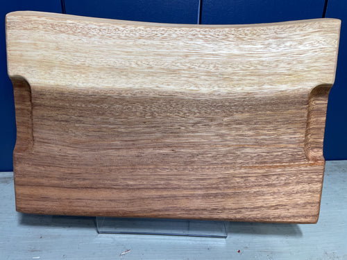 Small Live Edge Board with Finger Relief