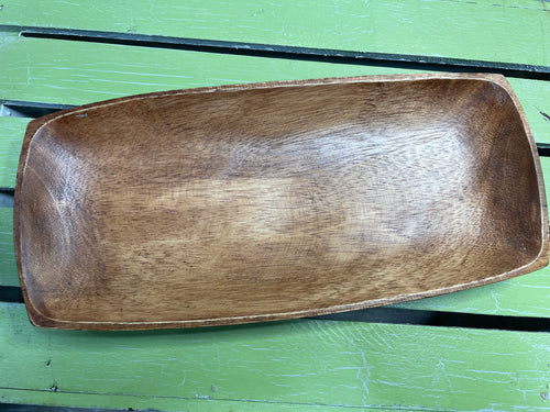 Wooden Bread Bowl