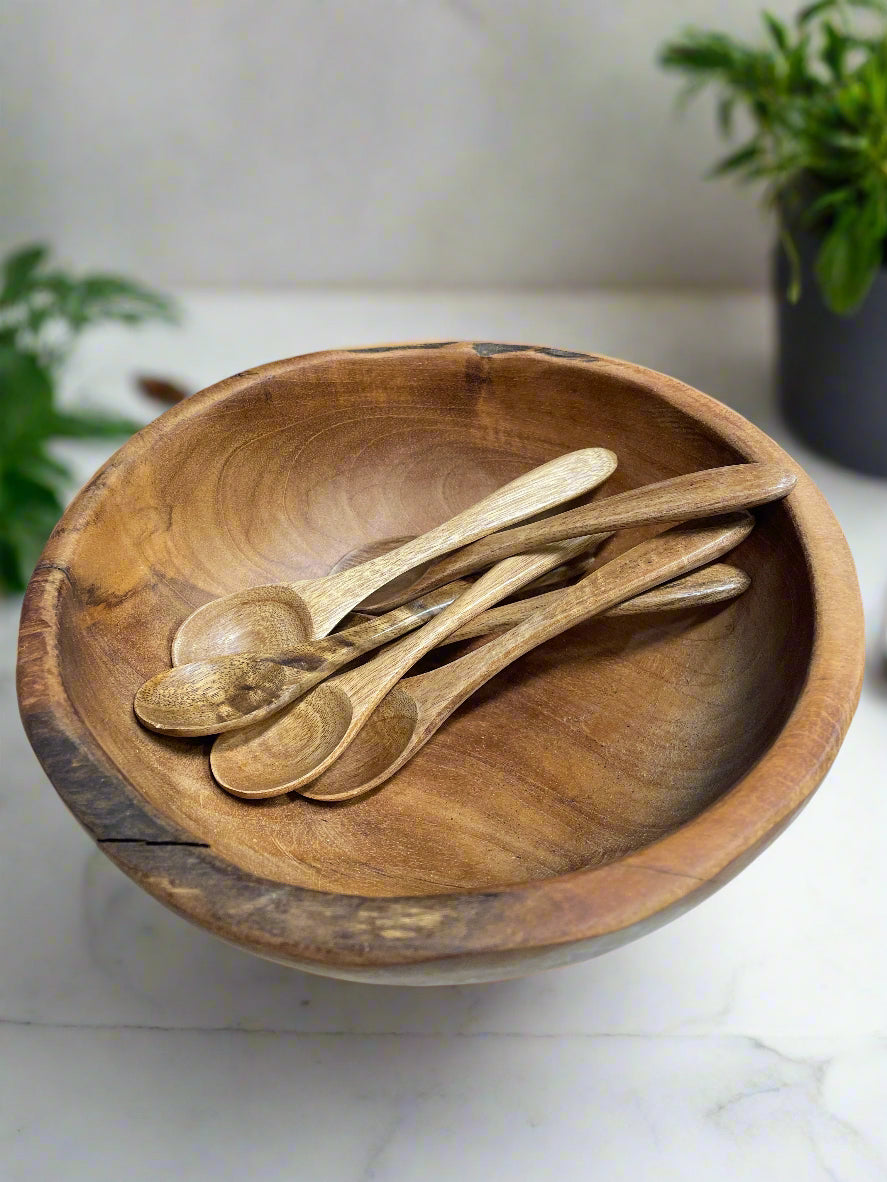 Small Wood Spoon Set