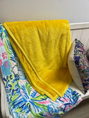 Plush Golden Blanket