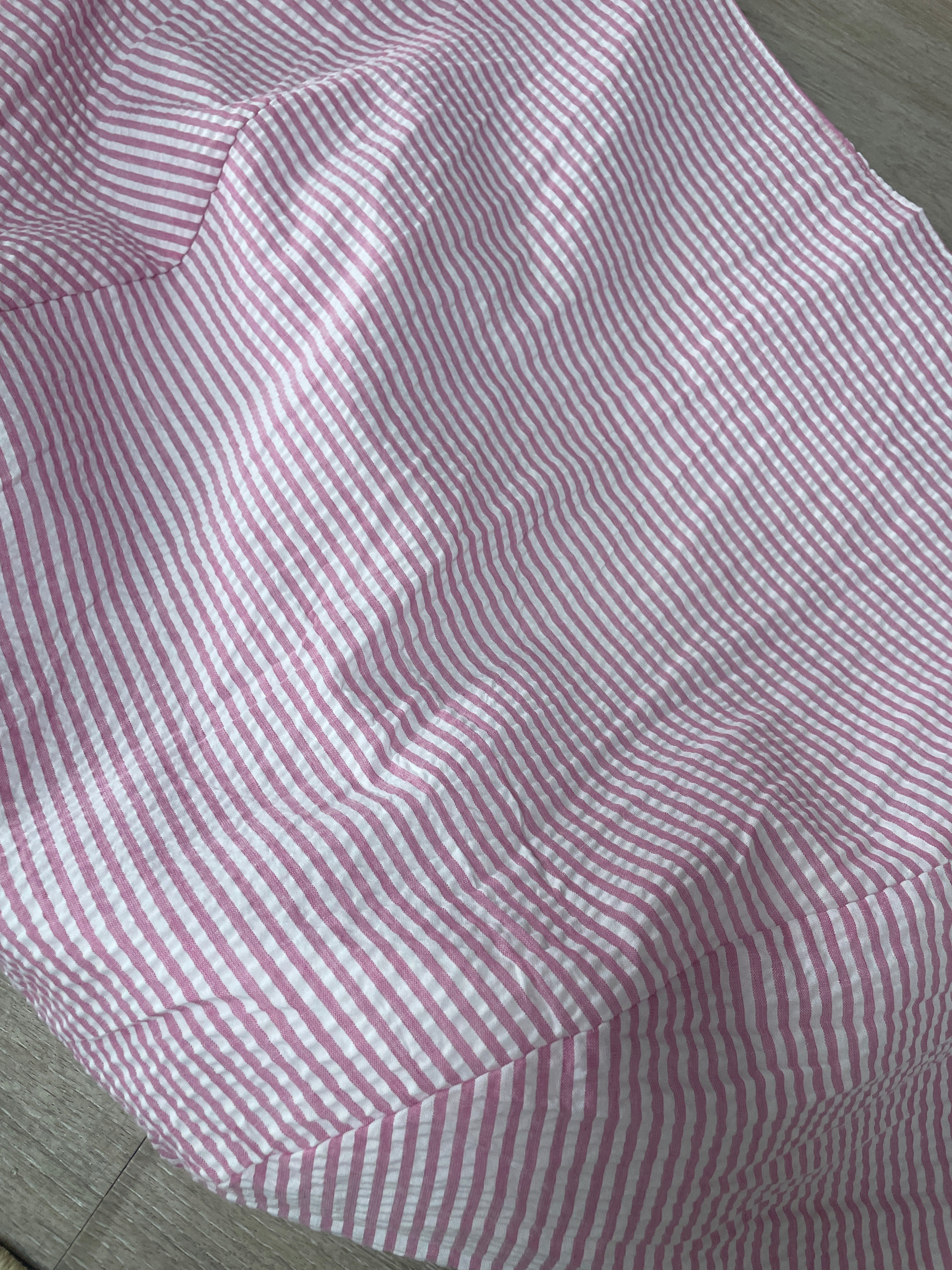 Jumbo Seersucker Bag