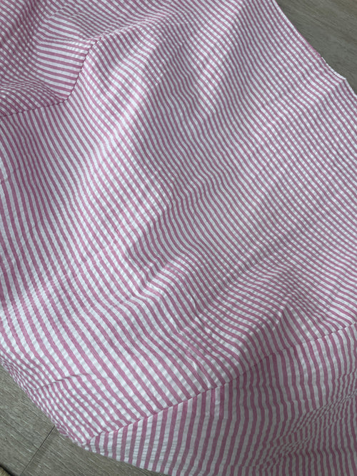 Jumbo Seersucker Bag