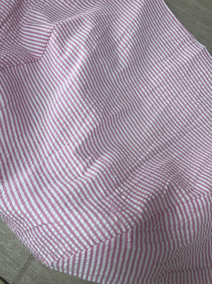 Jumbo Seersucker Bag
