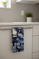 Blue and White Towels