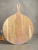 Large Round Acacia Wood Cutting Board