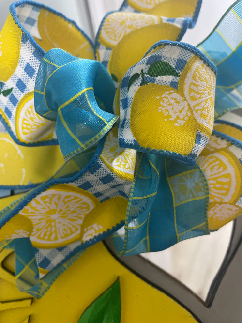 Lemonade Welcome Doorhanger