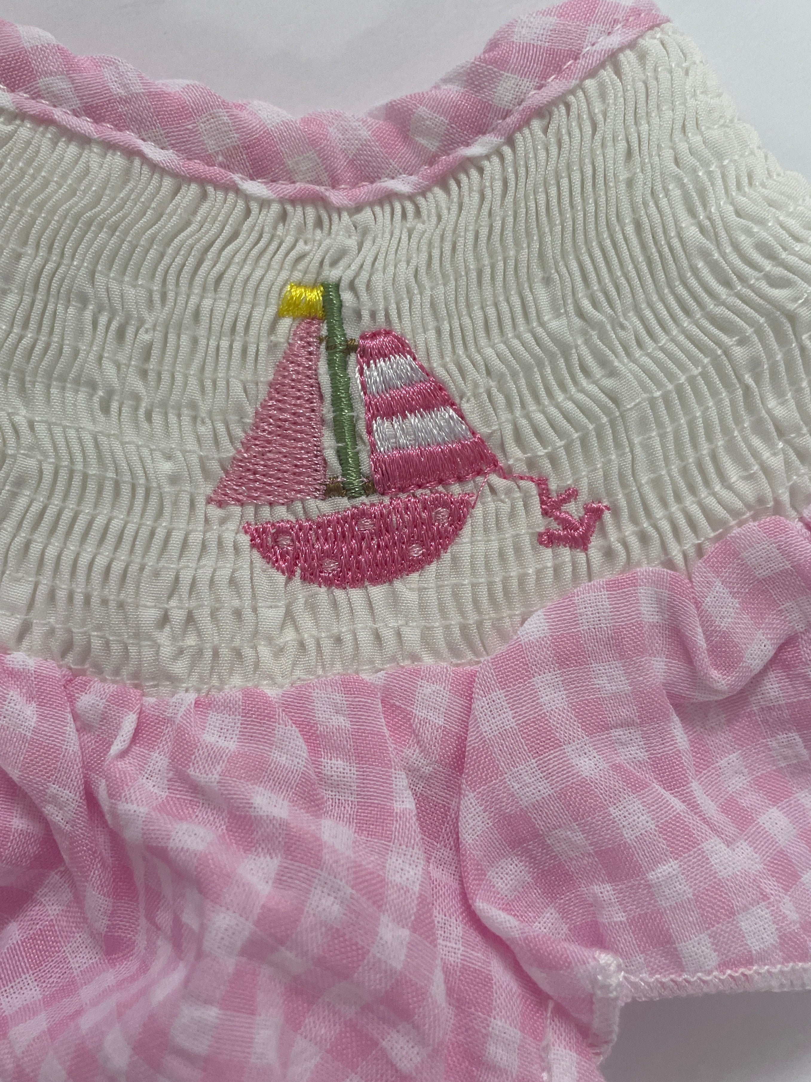 12-18 Mo. Sailboat Romper