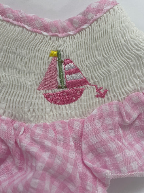 12-18 Mo. Sailboat Romper