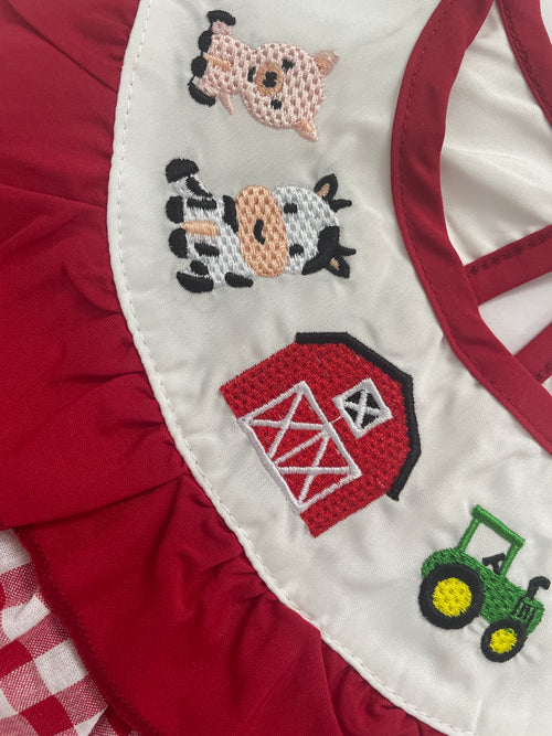 6-12 Mo Farm Life Romper