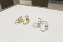Varied Loop and Ball Earrings