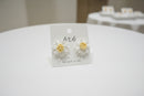 Daisy Raffia  Earrings