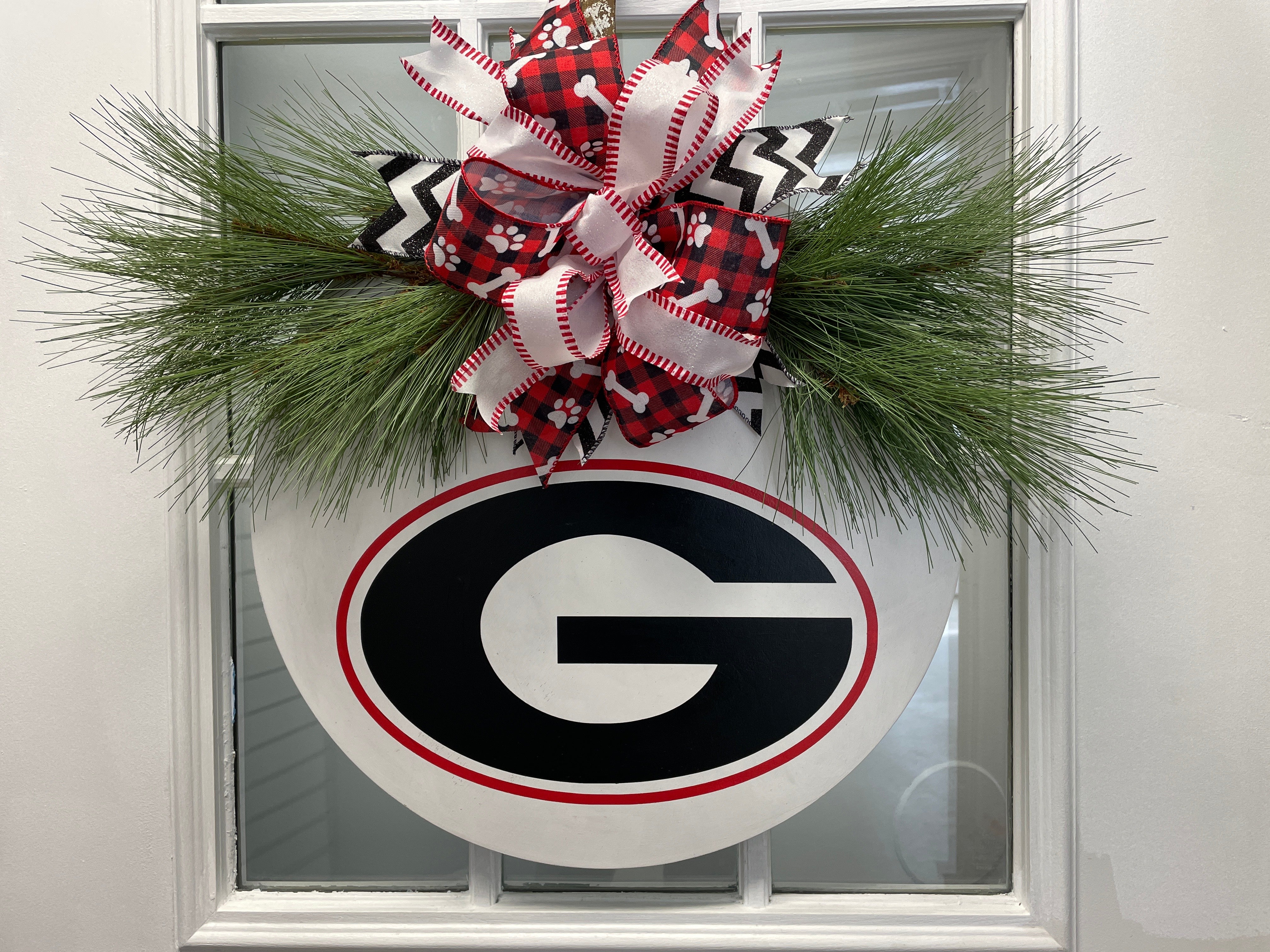 18" Doorhanger- Georgia Pride
