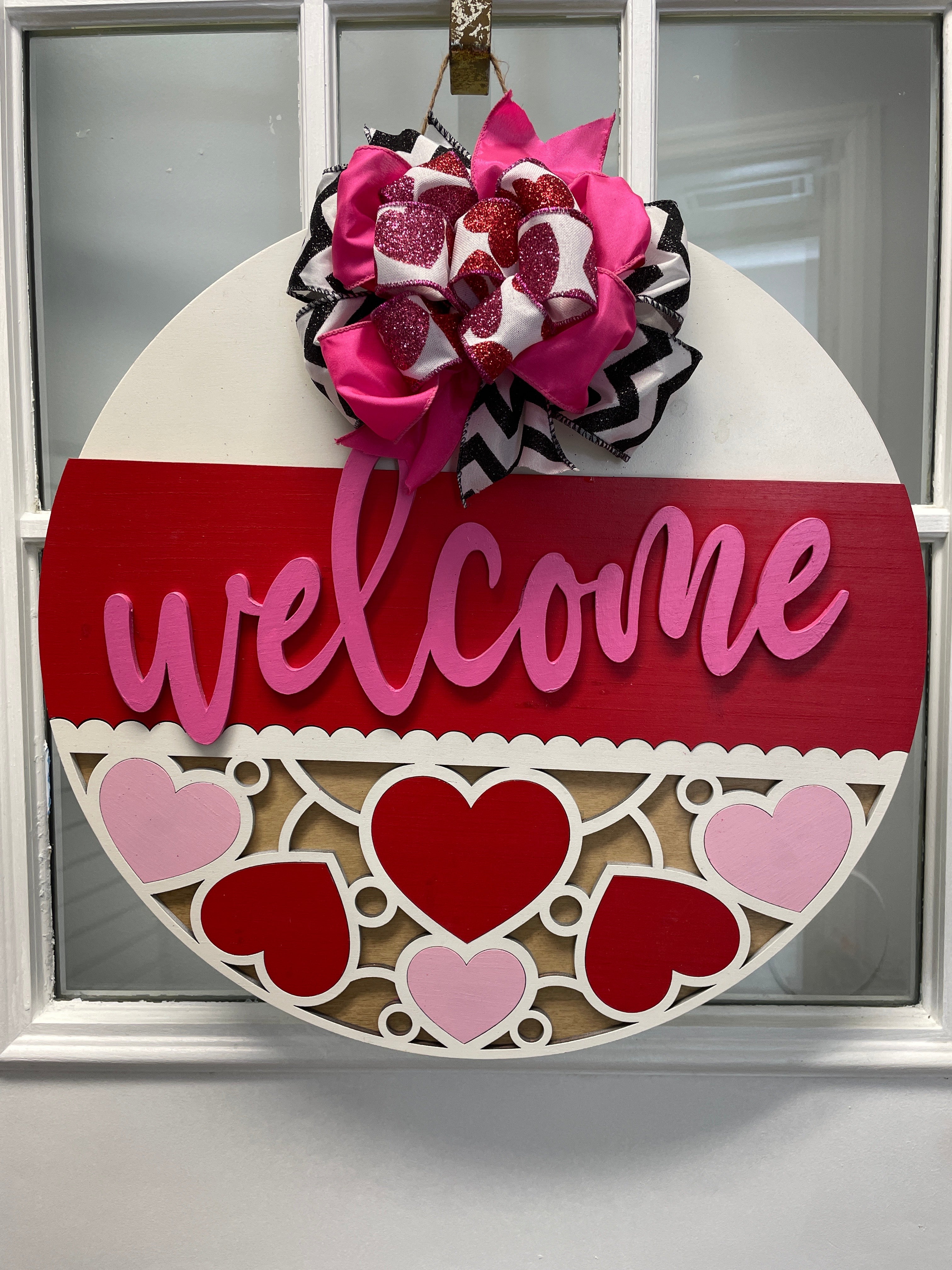 18" Doorhanger- Valentine