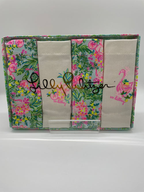 LP Napkin Set- Seasalt Blue