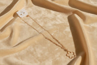 Gold Flower Necklace Set