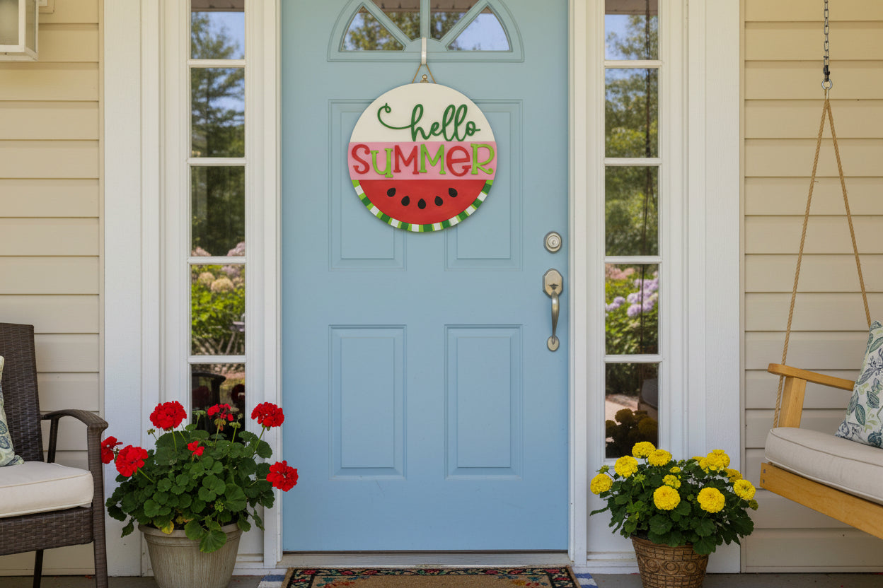 "Hello SUMMER" Doorhanger