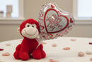 Valentine's Plush Monkey