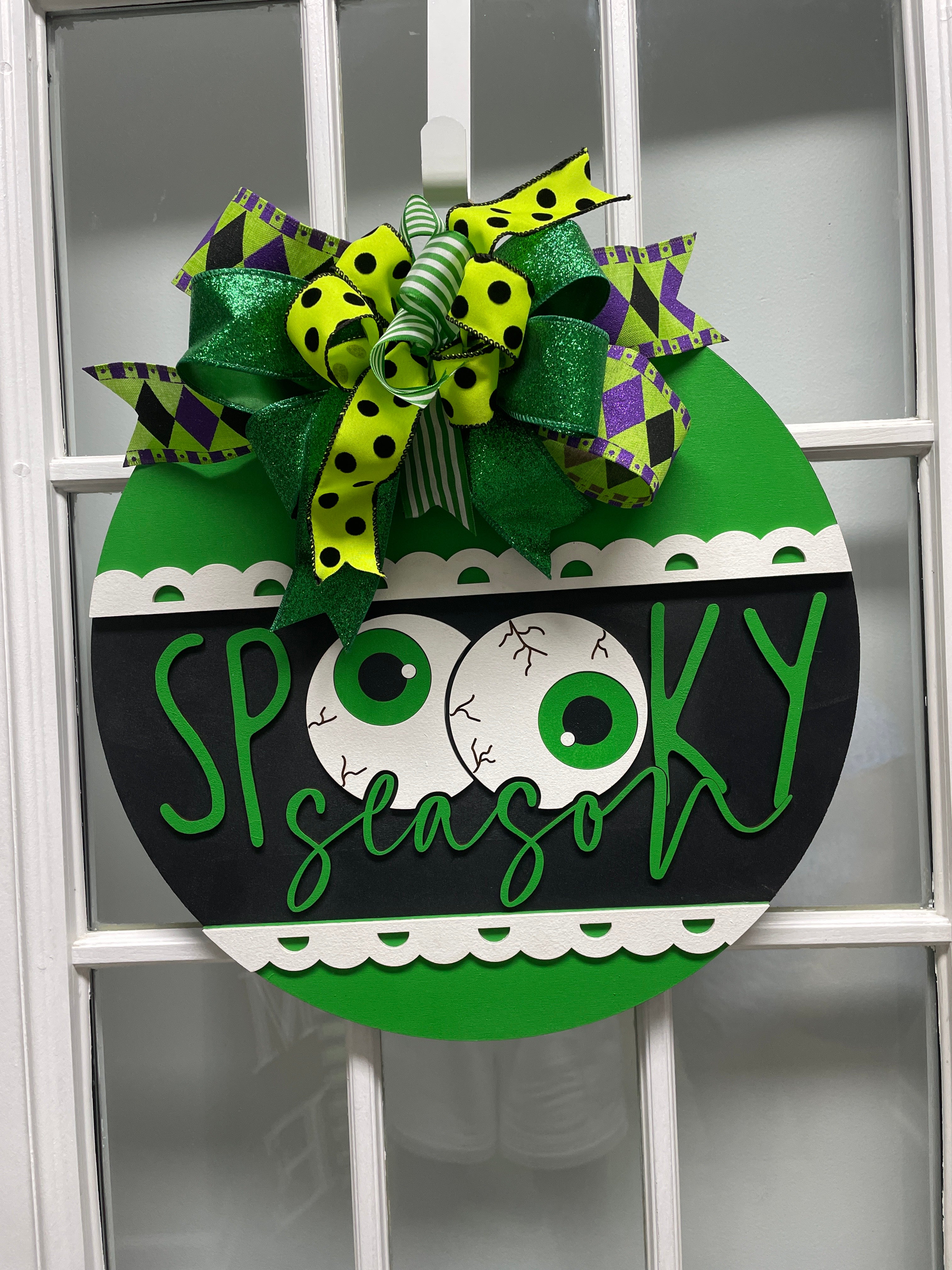 "Spooky Season" 18" Doorhanger