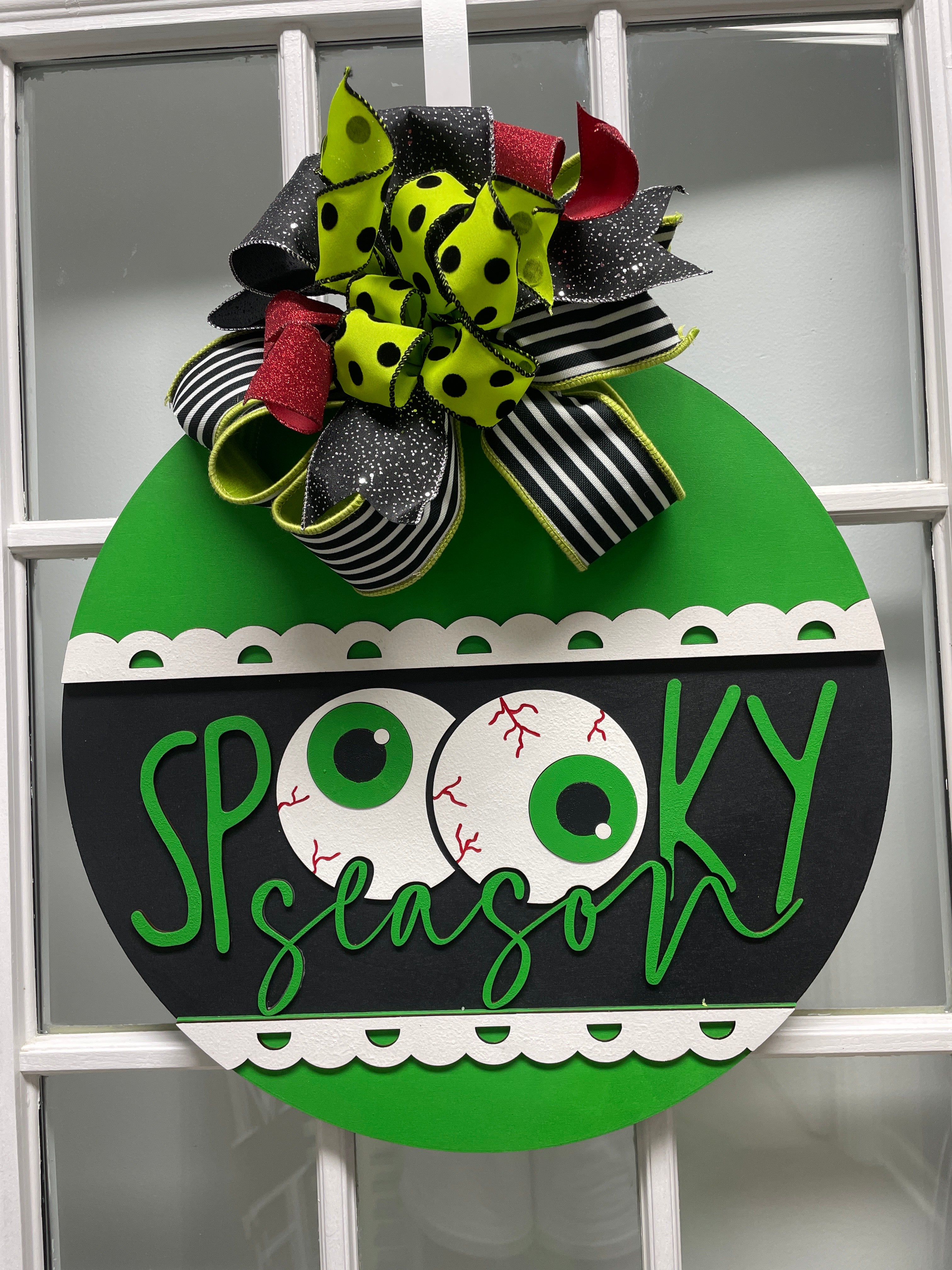 "Spooky Season" 18" Doorhanger