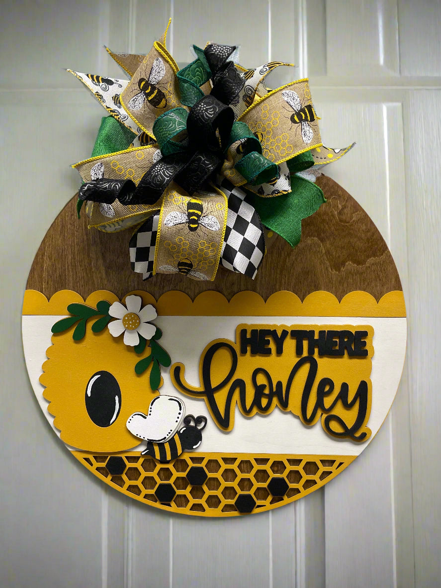 "Hey There Honey" Doorhanger